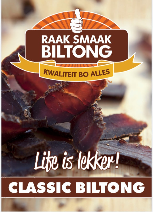 Raak Smaak Classic Biltong
