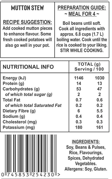 Mutton Stew10 Pack Deal!