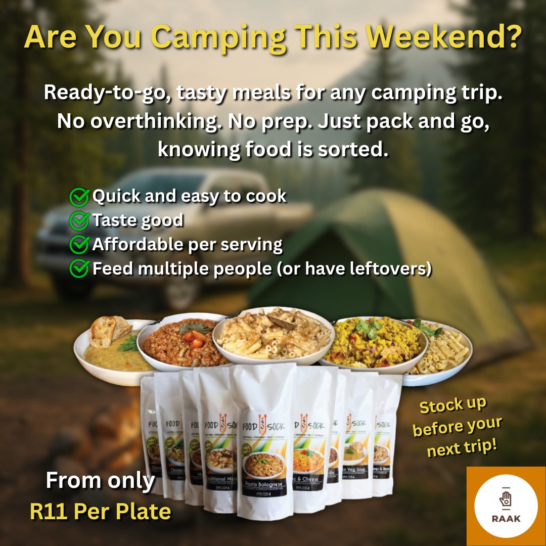 Food Sock selection of 10 great for camping or have them at home!