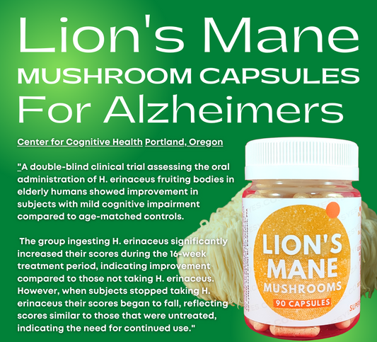 Lions Main Mushrooms 90 Veggicaps