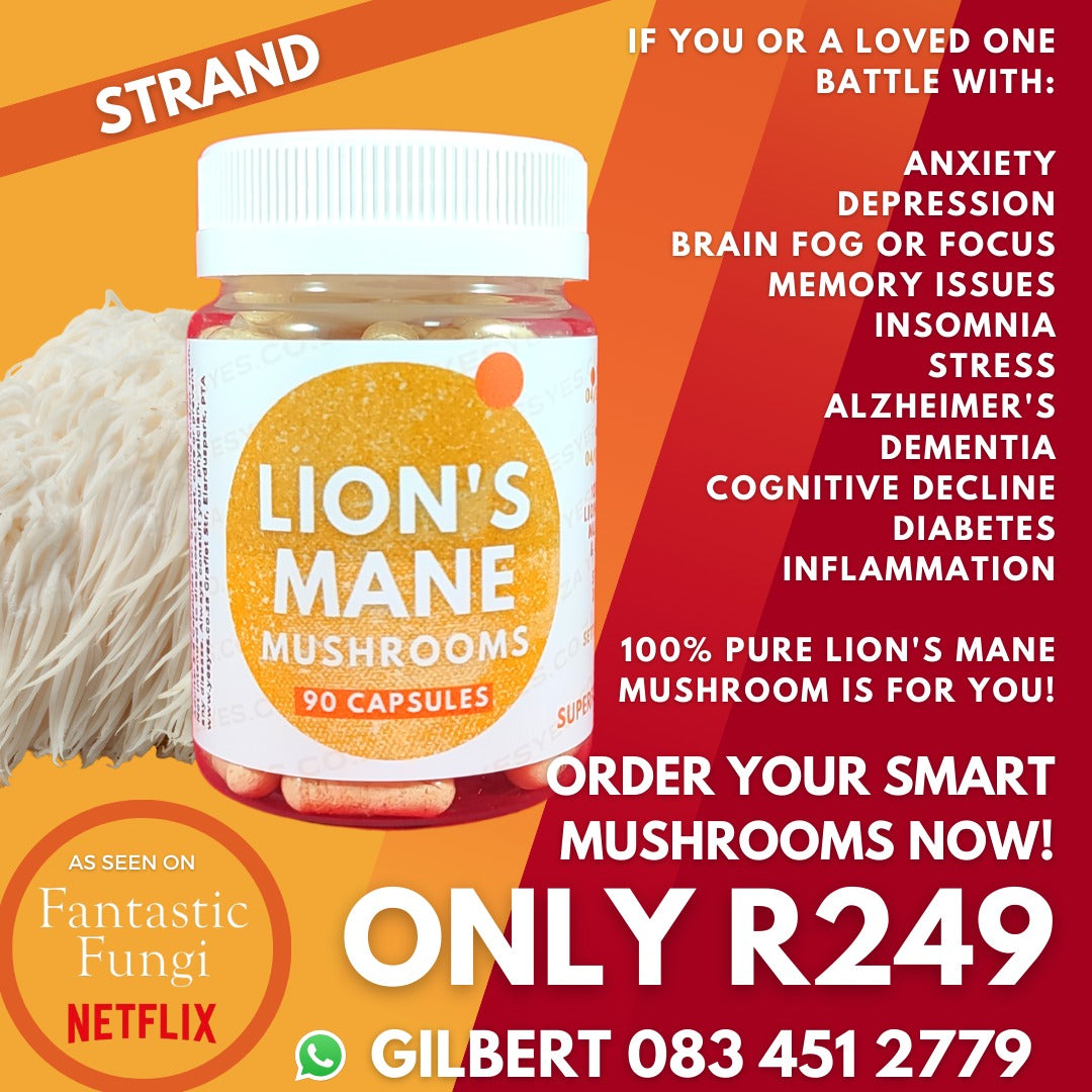 Lions Main Mushrooms 90 Veggicaps