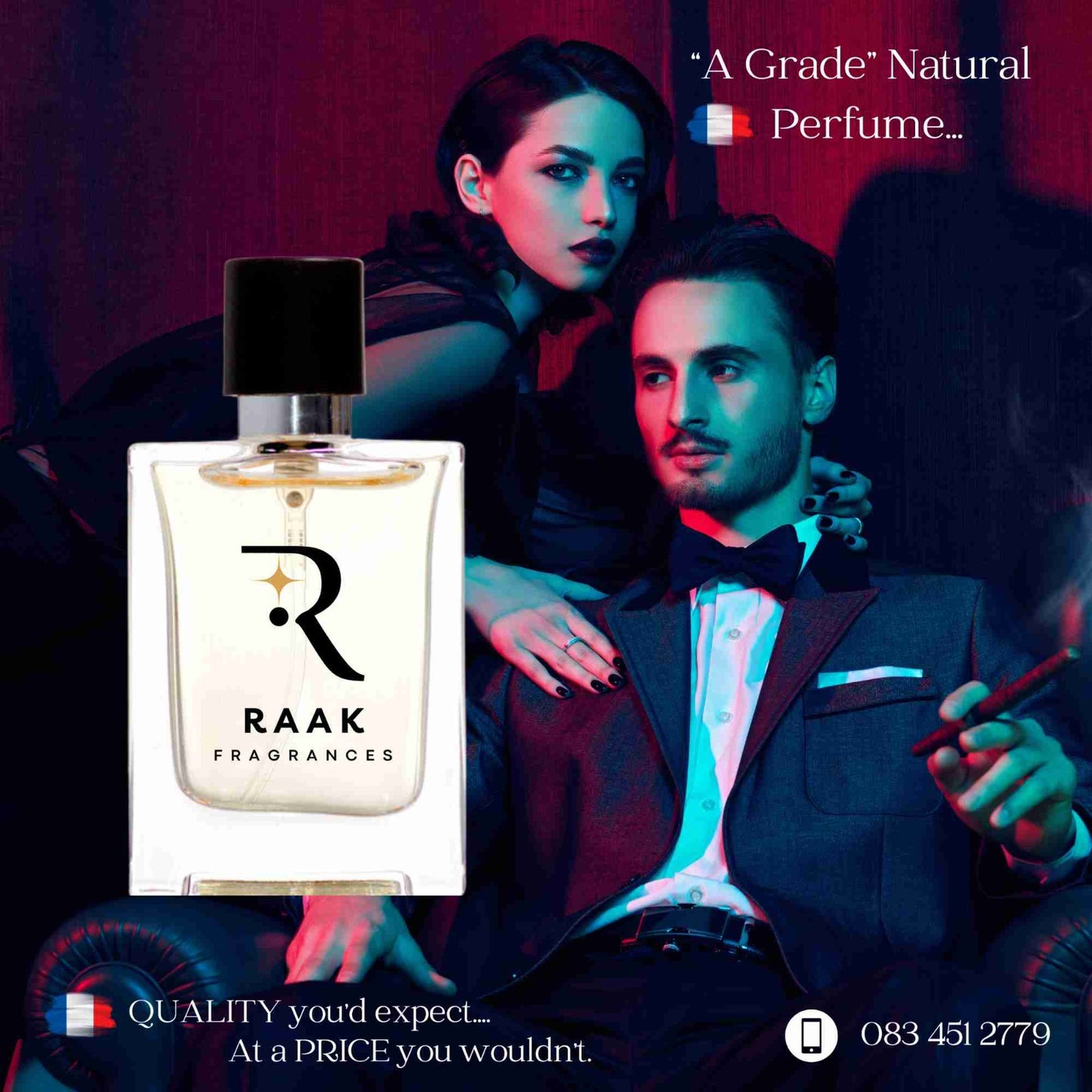 Raak Fragrances MensPerfume 50ml Select your choice from our list
